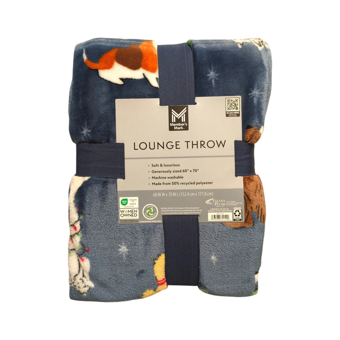 Member's Mark Oversized & Luxuriously Soft Lounge Throw, 60" x 70"