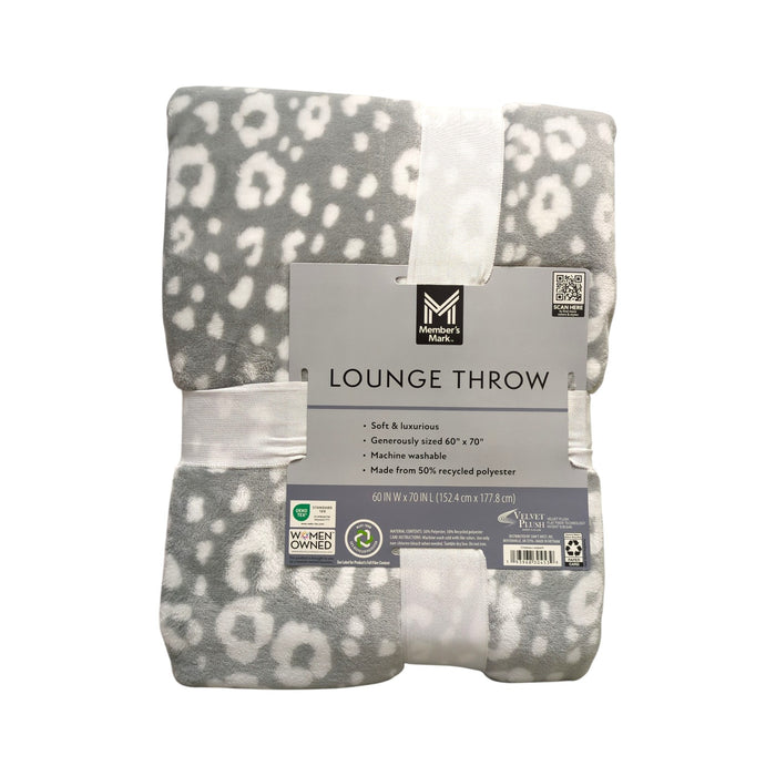 Member's Mark Luxuriously & Oversized Soft Lounge Throw, 60" x 70"