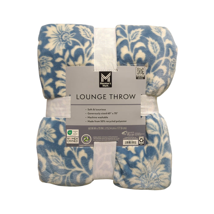 Member's Mark Luxuriously & Oversized Soft Lounge Throw, 60" x 70"