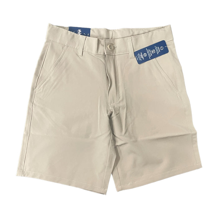 IZOD Boy's Adjustable Waist Shrink Resistant Stretch Performance Shorts