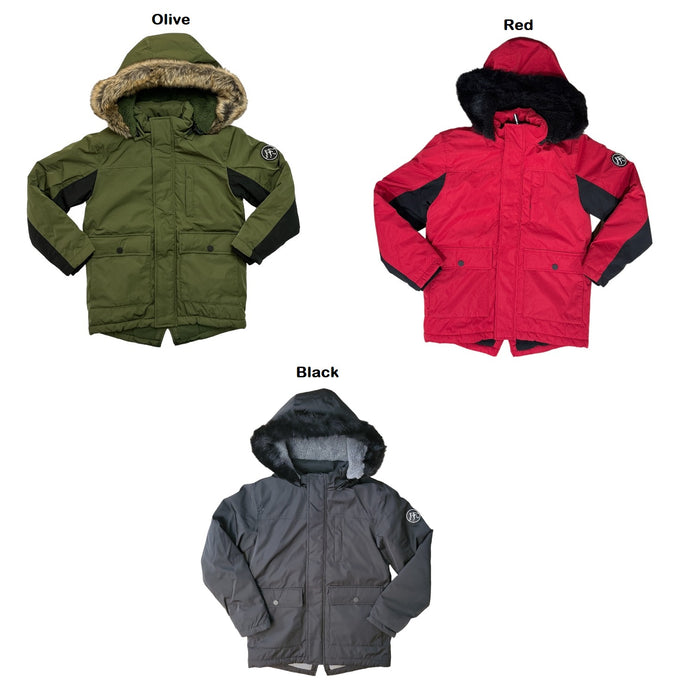 Member's Mark Boy's Full-Zip Fully Lined Hooded Puffer Jacket