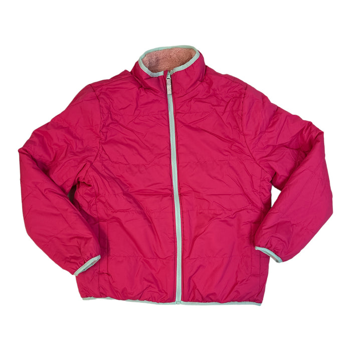 Member's Mark Girl's Regular Fit Full-Zip Fleece Reversible Jacket