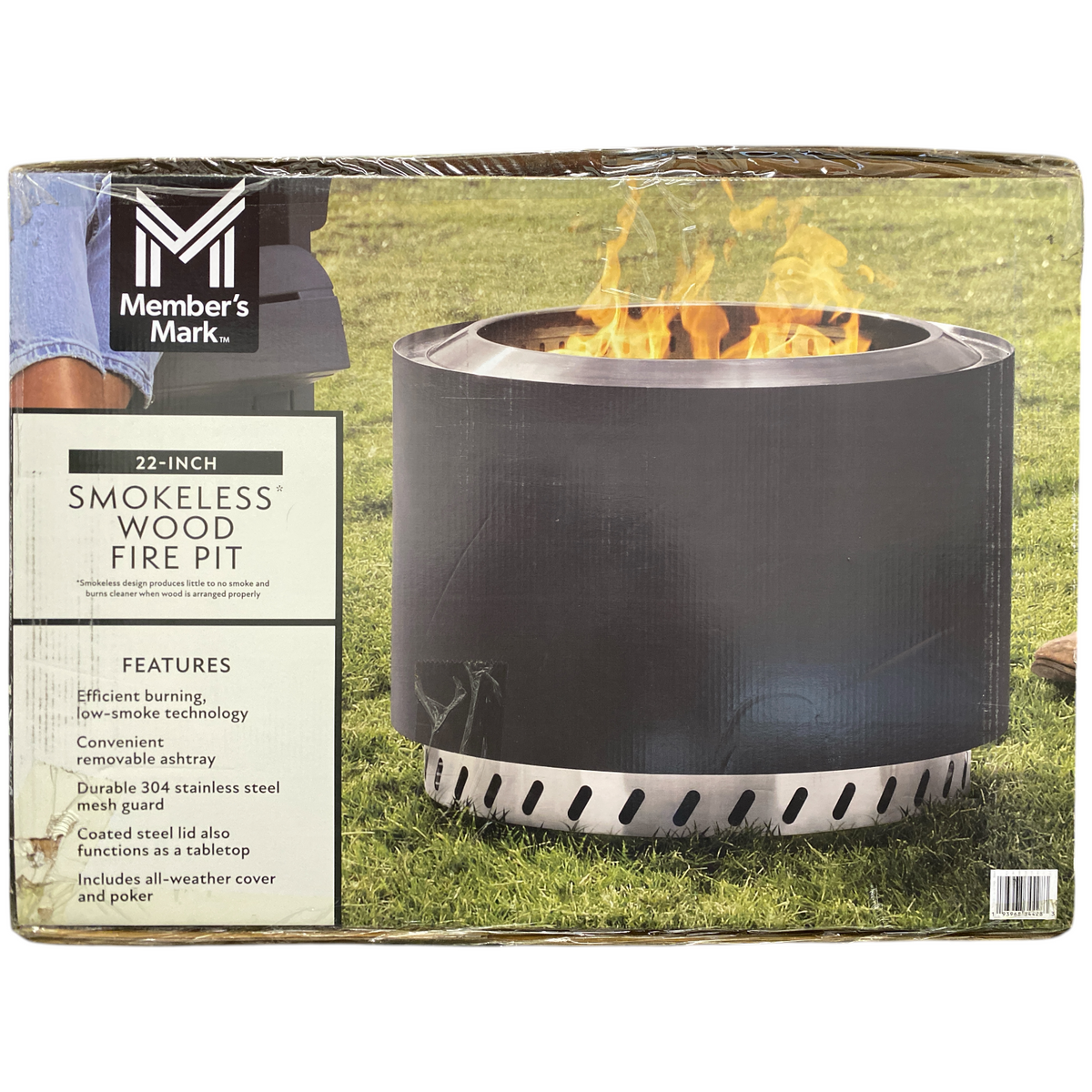 Member S Mark Smokeless Fire Pit
