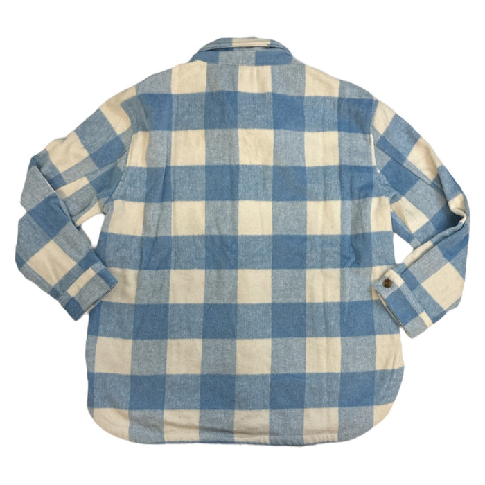 Member's Mark Women's Relaxed Fit Button Front Plaid Shacket