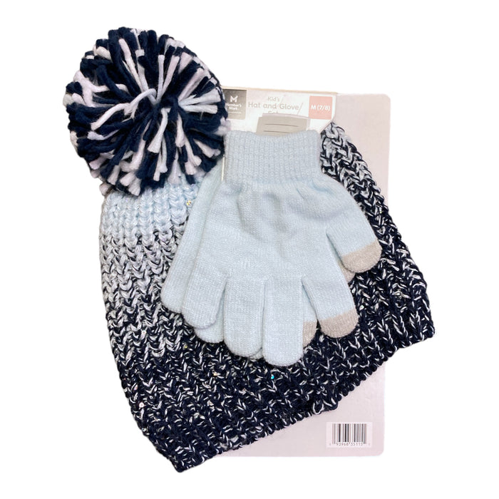 Member's Mark Kids Texting Tips Warming and Cozy Hat and Glove Set