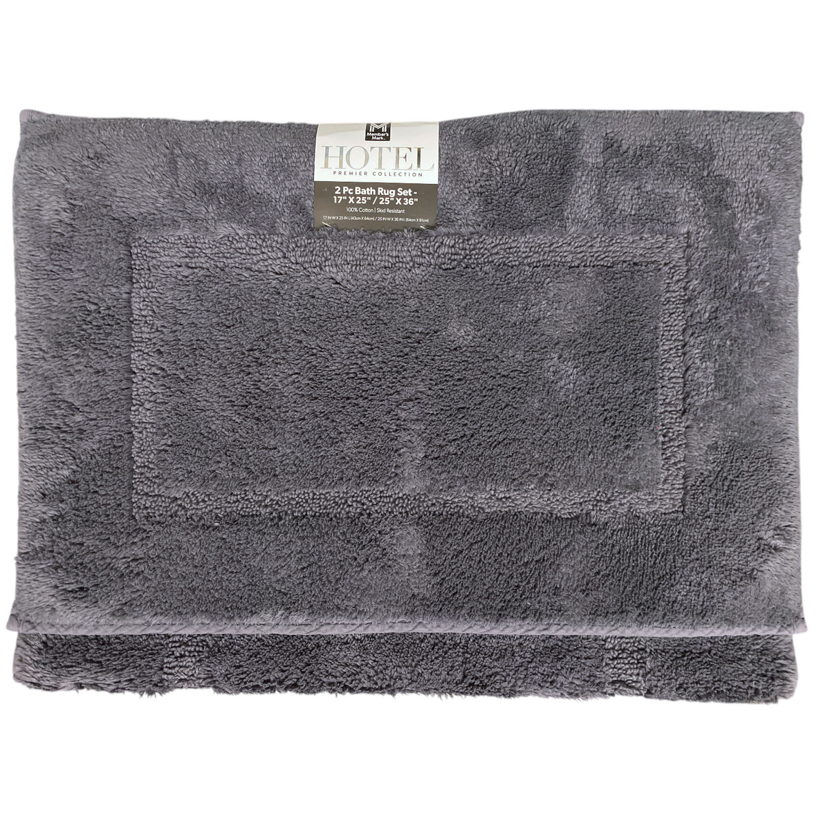 Member's Mark Hotel Premier 100% Cotton Bath Rug Set, 2pc — Ewirelessgear