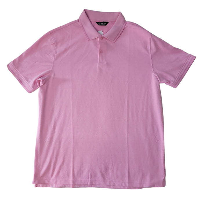 Members Mark Stretch Lightweight Cotton Moisture Wicking Men's Pique Polo Classic Fit Shirt, S8S15481