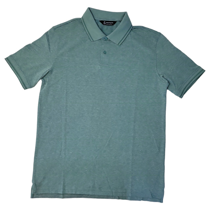 Members Mark Stretch Lightweight Cotton Moisture Wicking Men's Pique Polo Classic Fit Shirt, S8S15481