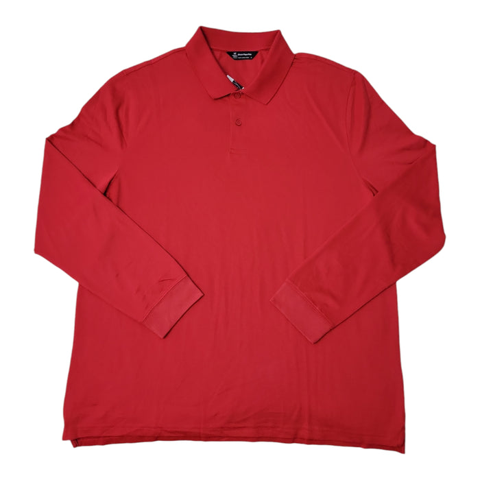 Member's Mark Men's Classic Fit Stretch Long Sleeve Pique Polo, S2S15934
