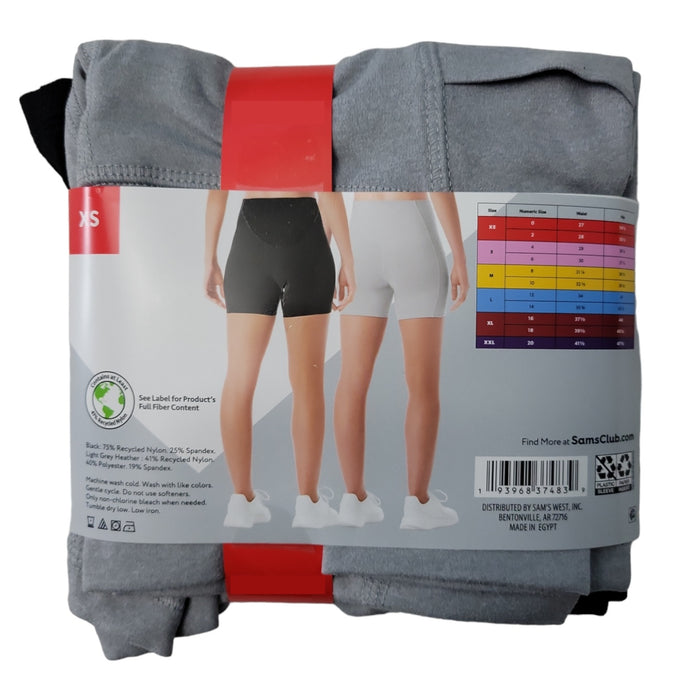 Member's Mark Ladies UPF 50 Sun Protection 5" Bike Shorts- 2 Pack