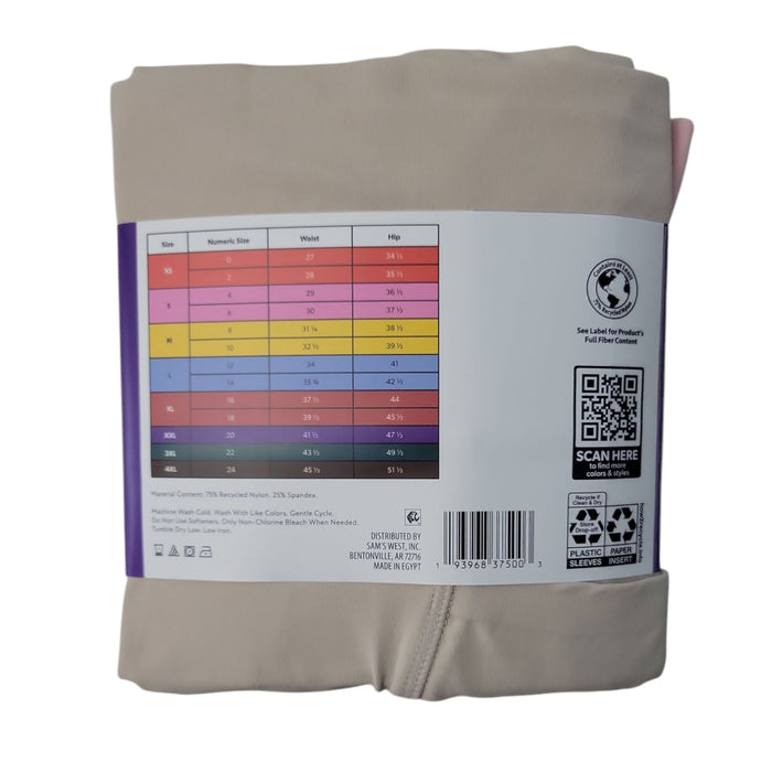 Member's Mark Ladies 5" Bike Shorts- 2 Pack, LBSS1262-A