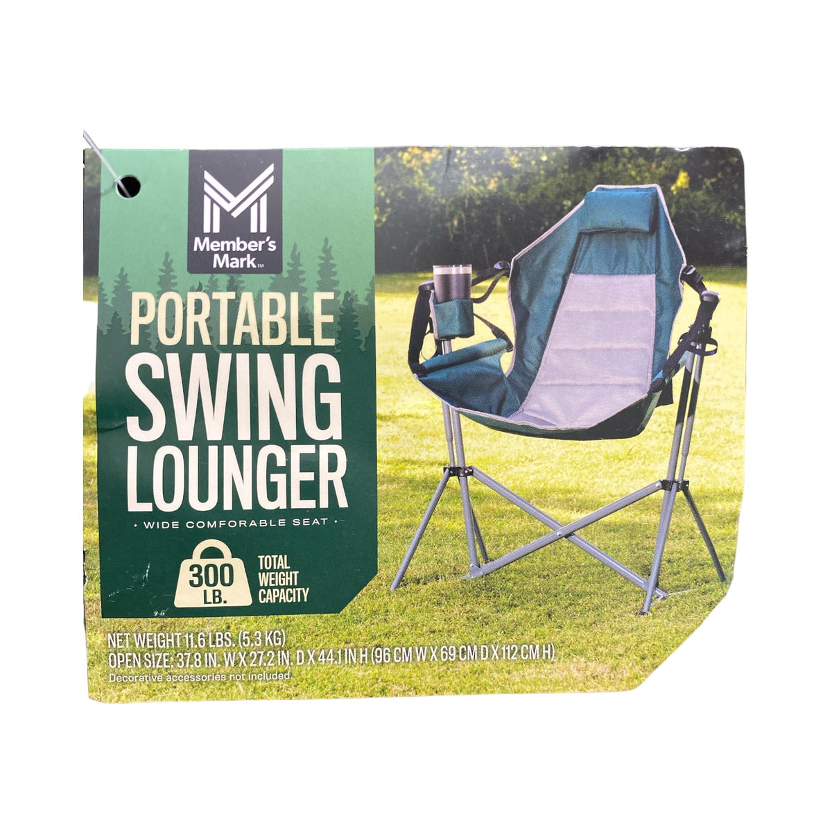 Member S Mark Swing Chair Lounger