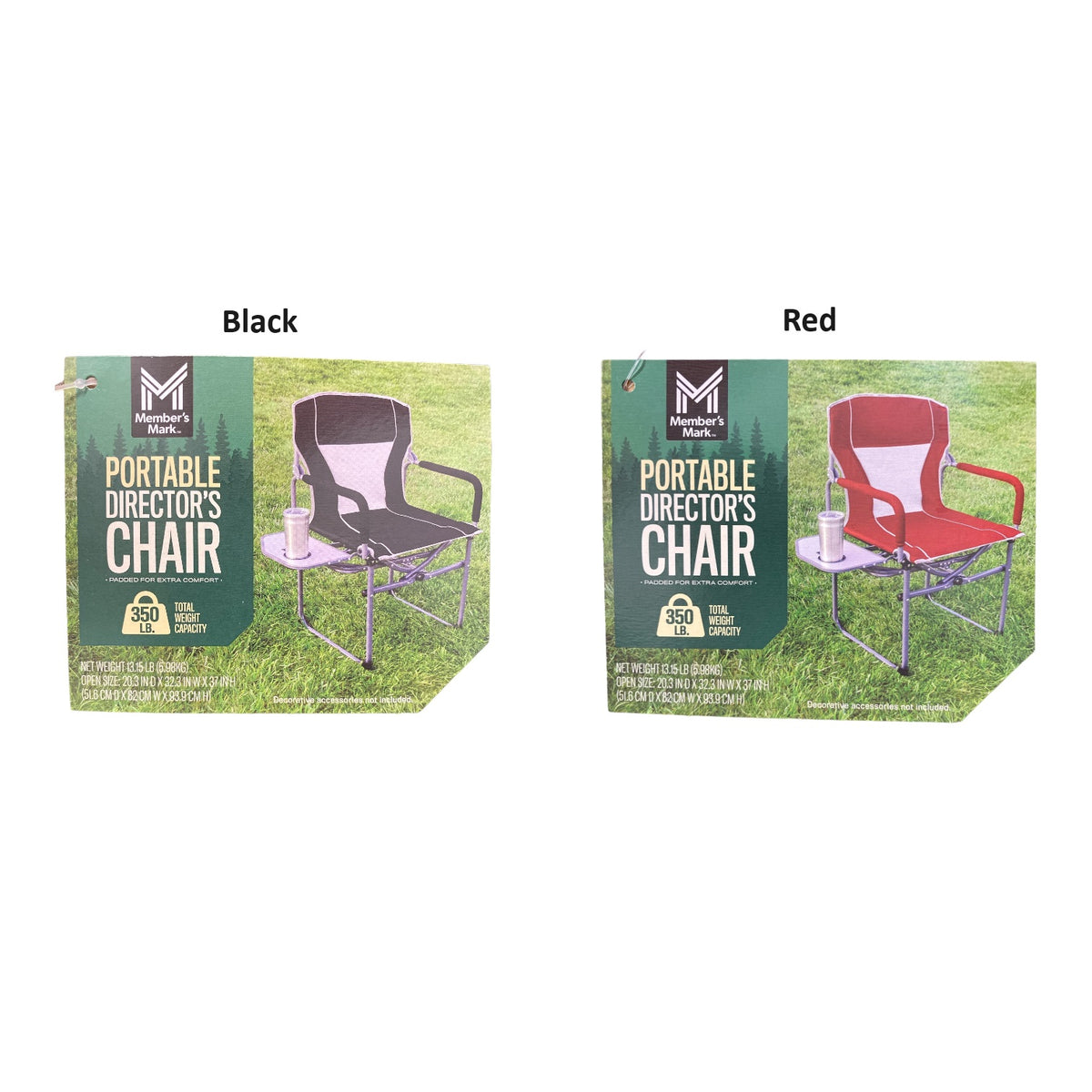 Member's mark portable director's chair discount