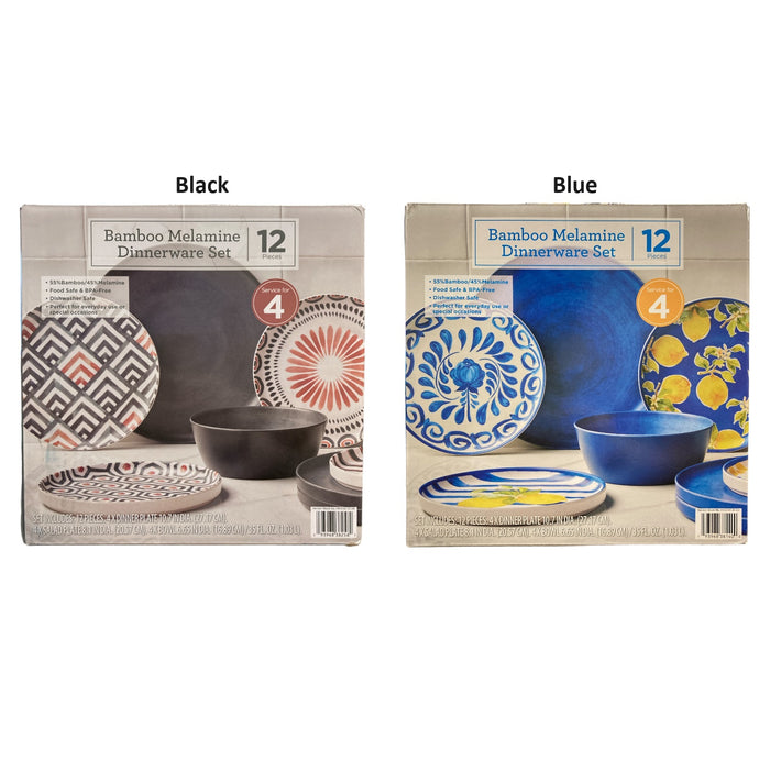Member's Mark BPA Free Melamine Dinnerware Set, 12pc