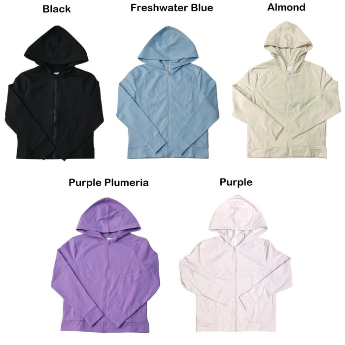 Member's Mark Girls Thumbholes In Cuffs Active Full-Zip Jacket