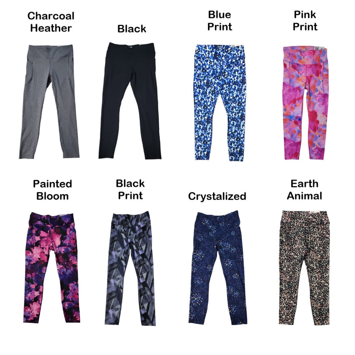Member's Mark Girls Pull-On Side Pockets 7/8 Length Active Legging