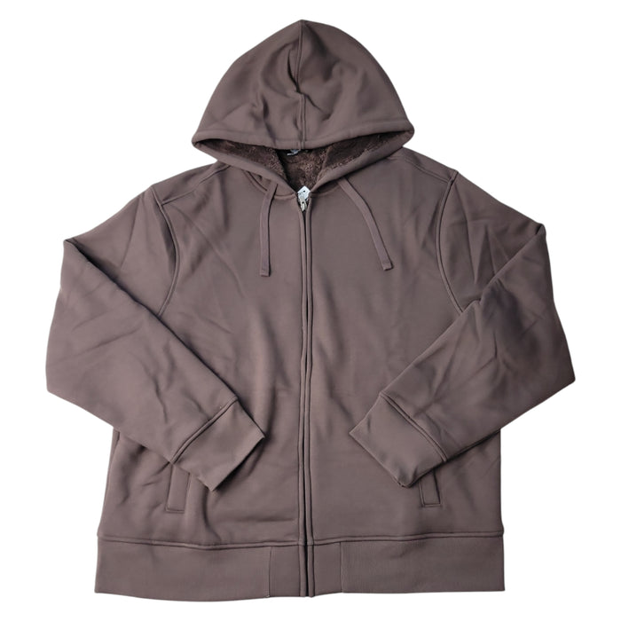 Member's Mark Men's Sherpa Lined Extra Warm Full Zip Hoodie