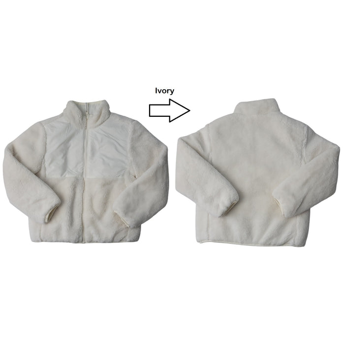 Member's Mark Girl's Full-Zip Reversible Fleece Jacket
