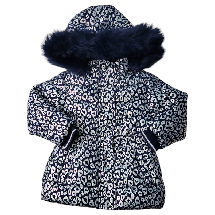 Member's Mark Toddler & Girls Removable Faux Fur Trim Hood Puffer Jacket