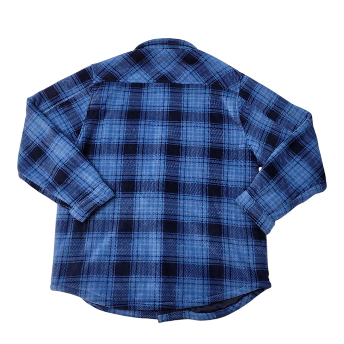 Member's Mark Men's Relaxed Fit Sherpa Lined Chest Pockets Shacket