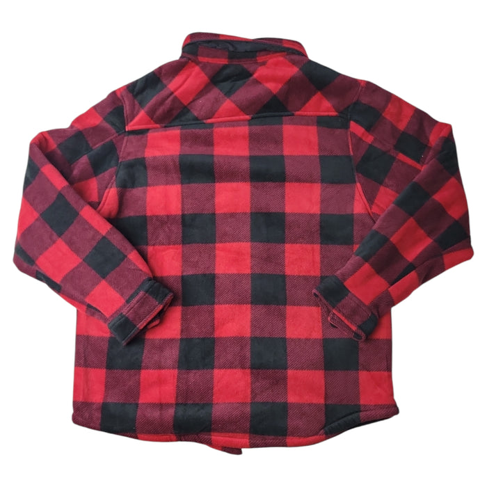 Member's Mark Men's Relaxed Fit Sherpa Lined Chest Pockets Shacket
