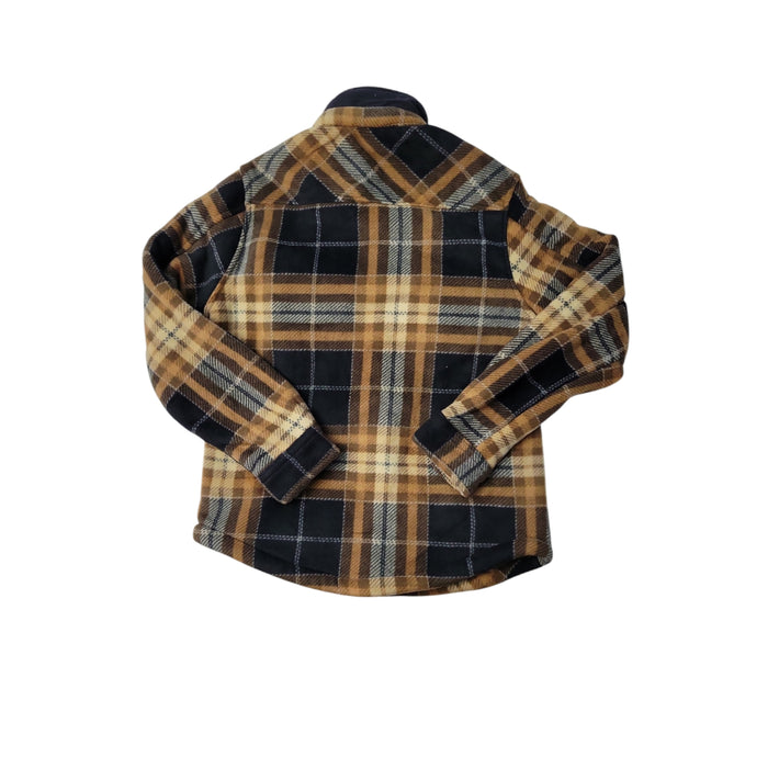 Member's Mark Boys Snapped Closure Fleece Sherpa Lined Shacket
