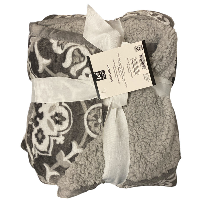 Member's Mark Oversized Plush & Soft Sherpa Throw Blanket,  60" x 70"