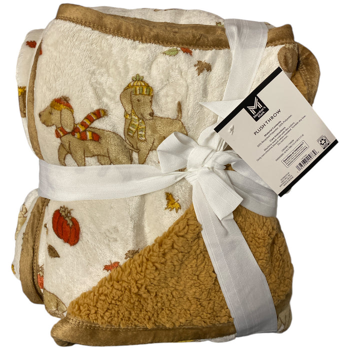Member's Mark Oversized Plush & Soft Sherpa Throw Blanket,  60" x 70"