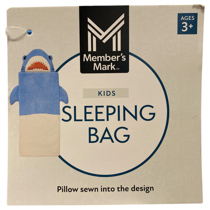 Member's Mark Kids Plush Character Soft Faux Fur Sleeping Bag