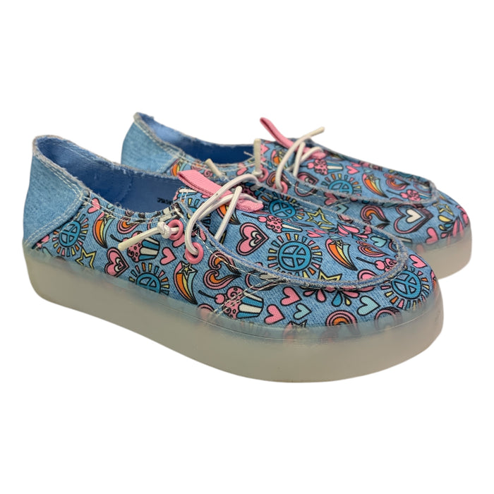 Member's Mark Kids Easy Slip On Multi Color Light Up Play Shoe