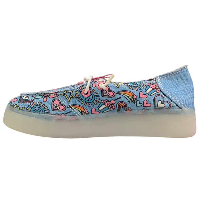 Member's Mark Kids Easy Slip On Multi Color Light Up Play Shoe