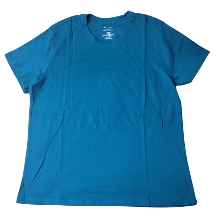 Members Mark Women's Essential Short Sleeve Relaxed Fit Crewneck Tee
