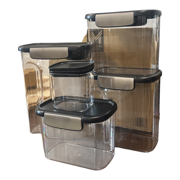 Member's Mark 9 Piece Airtight Tritan Bakers Food Storage Set