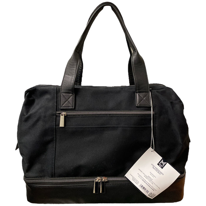 Member's Mark Mini Canvas Weekender Travel Bag with Removable Shoulder Strap