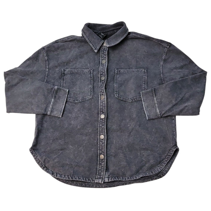 Member's Mark Women's Relaxed Fit Knit Denim Shirt