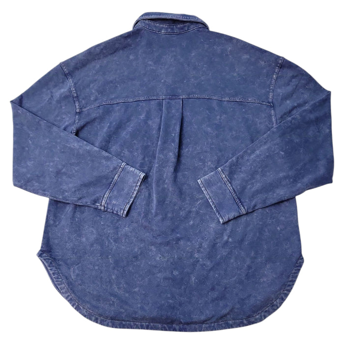 Member's Mark Women's Relaxed Fit Knit Denim Shirt