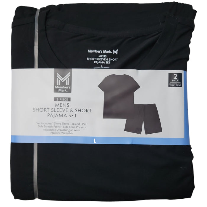 Member's Mark Men's 2-Piece Short Sleeve Pajama Set