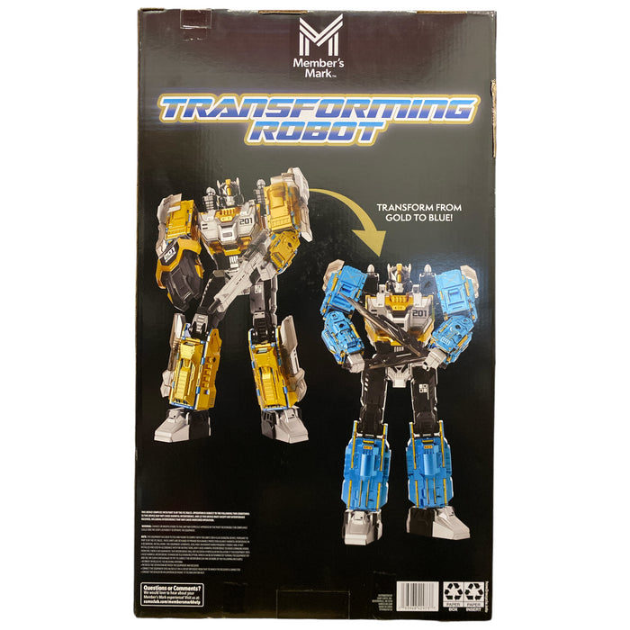 Member's Mark Transforming Robot Toy with Simulated Smoke Effect