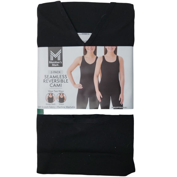 Member's Mark Women's 2-Pack Seamless Reversible Cami