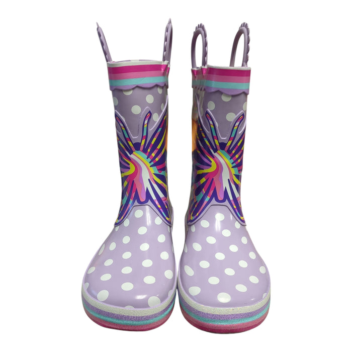 Member's Mark Toddler Girls Waterproof Rubber Rain Boot