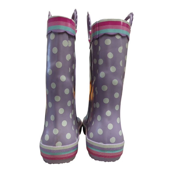 Member's Mark Toddler Girls Waterproof Rubber Rain Boot