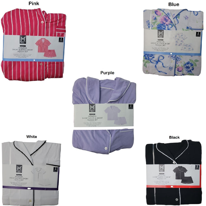 Member's Mark 2-Piece Drawstring  Notch Collar Pajama Set