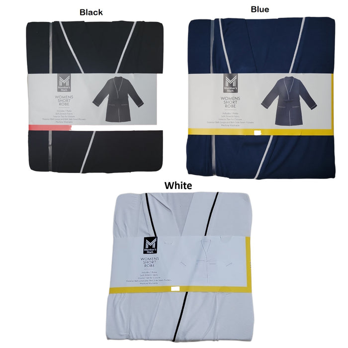 Member's Mark Women's Adjustable Belt Super Soft Robe