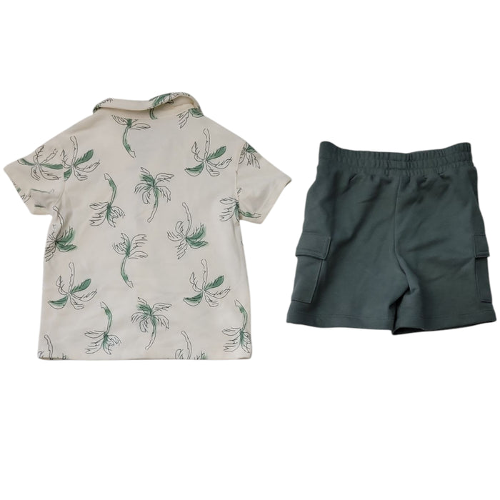 Member's Mark Toddler Boys 2-Piece Button Down Tee Playwear Set