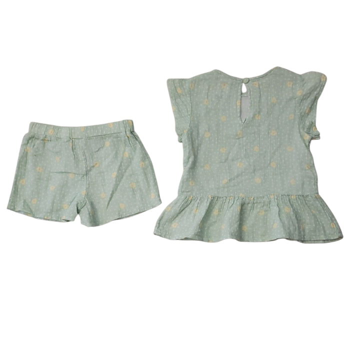 Member's Mark Toddler Girls 2-Piece Gauze Playwear Set