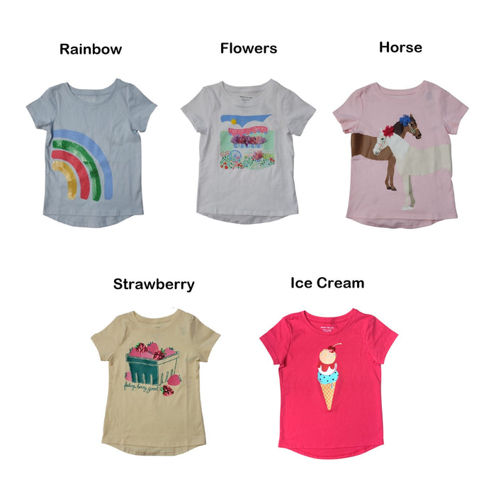 Member's Mark Girls Super Soft Short Sleeve Graphic Tee