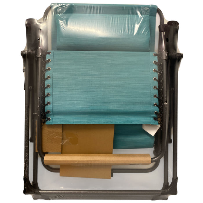 Member's Mark Extra Large Anti-Gravity Chair, Teal, Set of 2