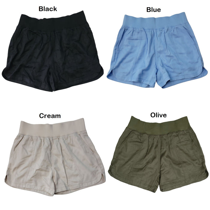 Member's Mark Women's 4" Inseam Relaxed Fit Tencel Short