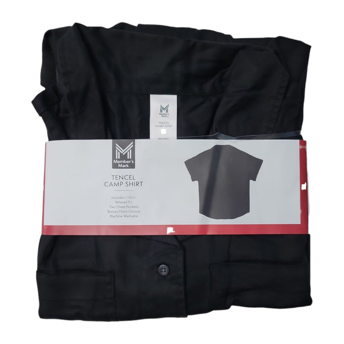 Member's Mark Women's Tencel Pockets Camp Collar Shirt