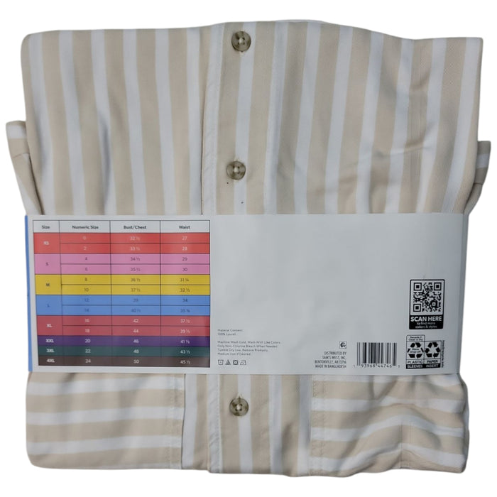 Member's Mark Women's Tencel Pockets Camp Collar Shirt
